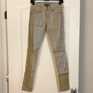 Forever 21 Tan Skinny Jeans